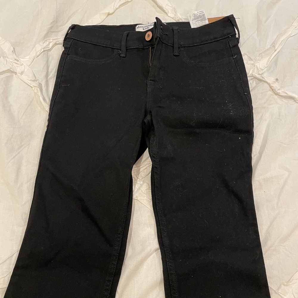Kids black skinny jeans